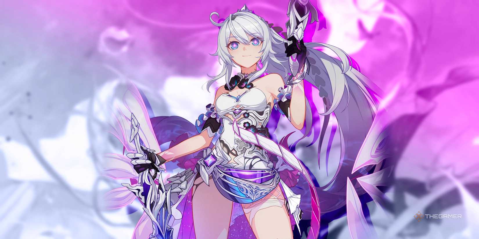 Kiana Kaslana is from Herrscher of Her Finality Outfit in Honkai Impact 3rd.