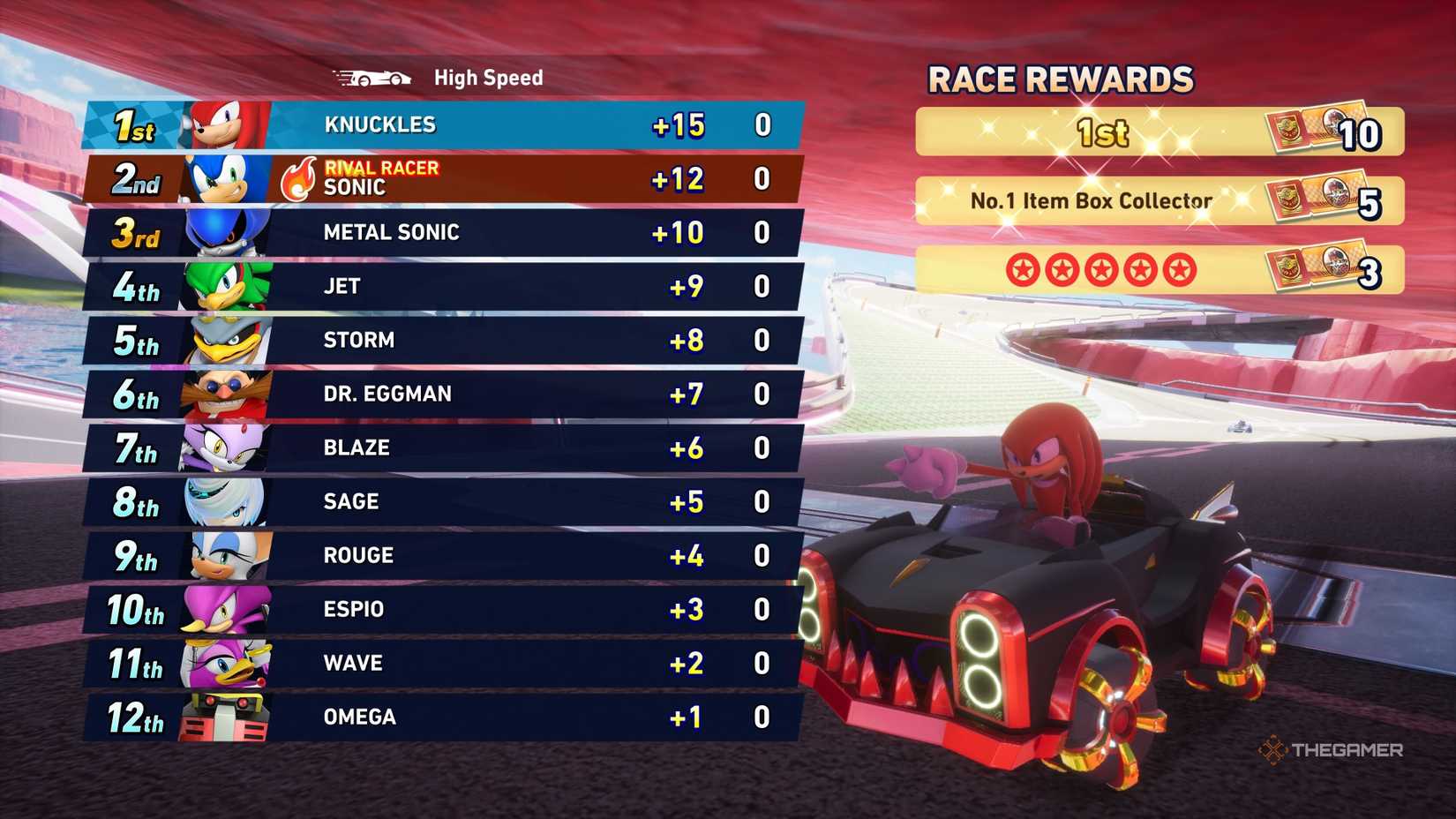 All Red Star Ring Locations In Sonic Racing: CrossWorlds
