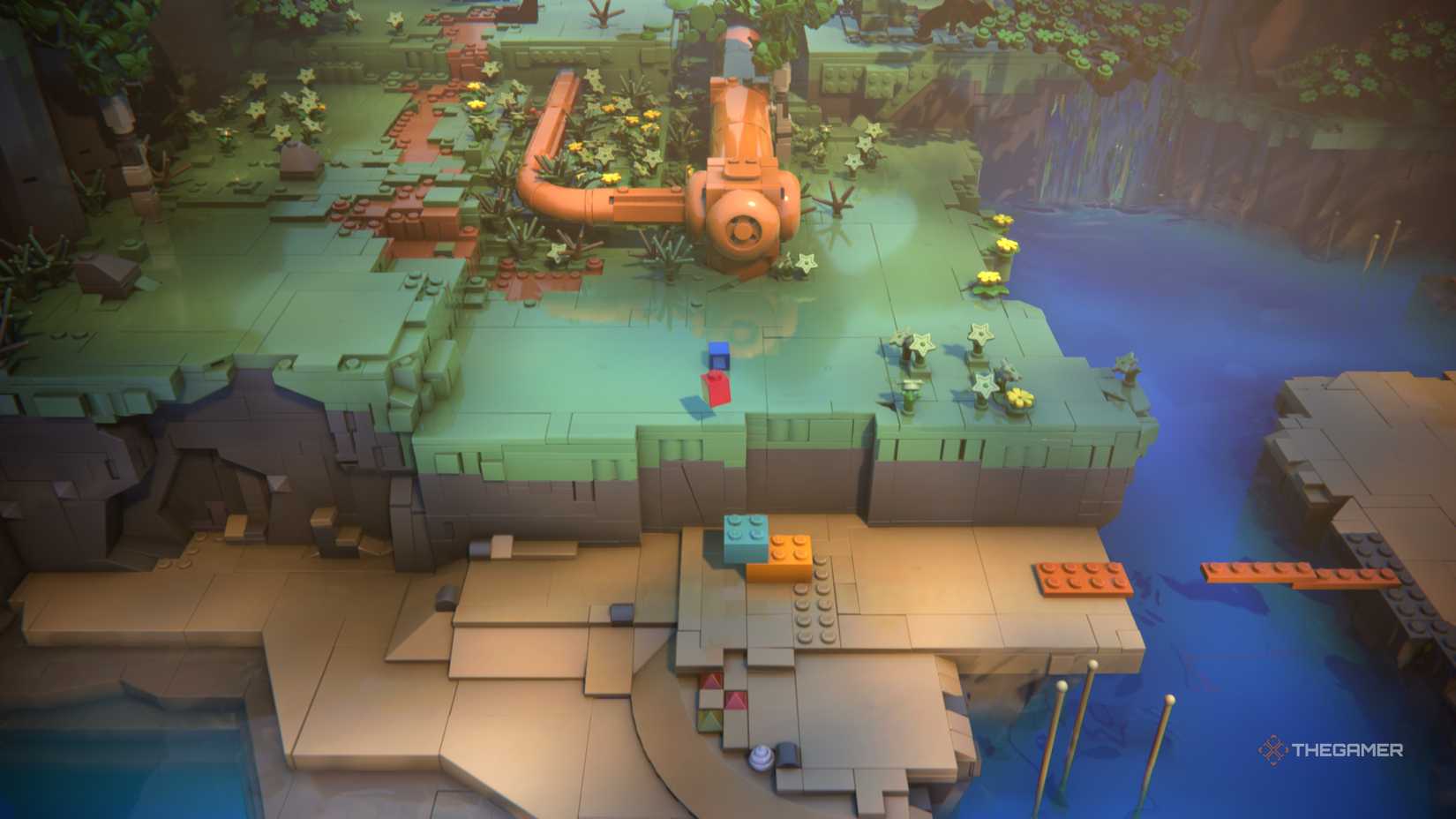 LEGO Voyagers jump into the grass 16