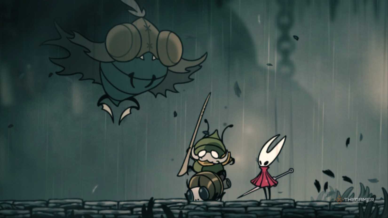 Faced to face against the Gunt, Jara, and the seasoning in the syndone empty knight.