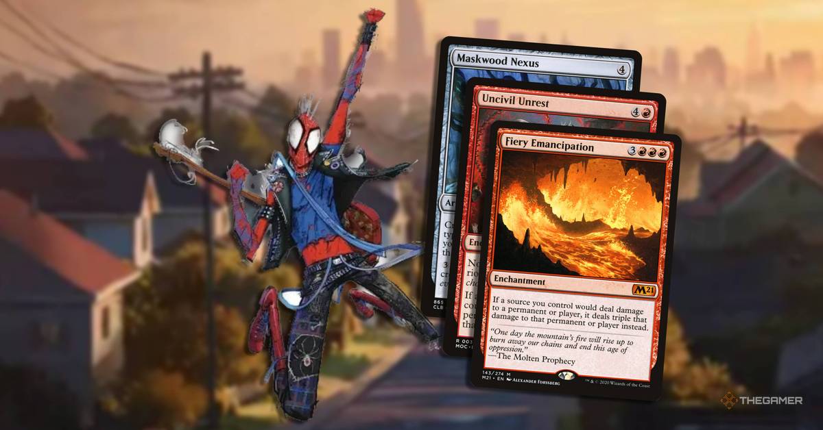 spider punk mtg card Spider-Punk [92] [Marvel's Spider-Man] [Foil]  Face to Face Games Man in NM condition.This product has multiple quantities Spider-Punk  Through the Omenpaths