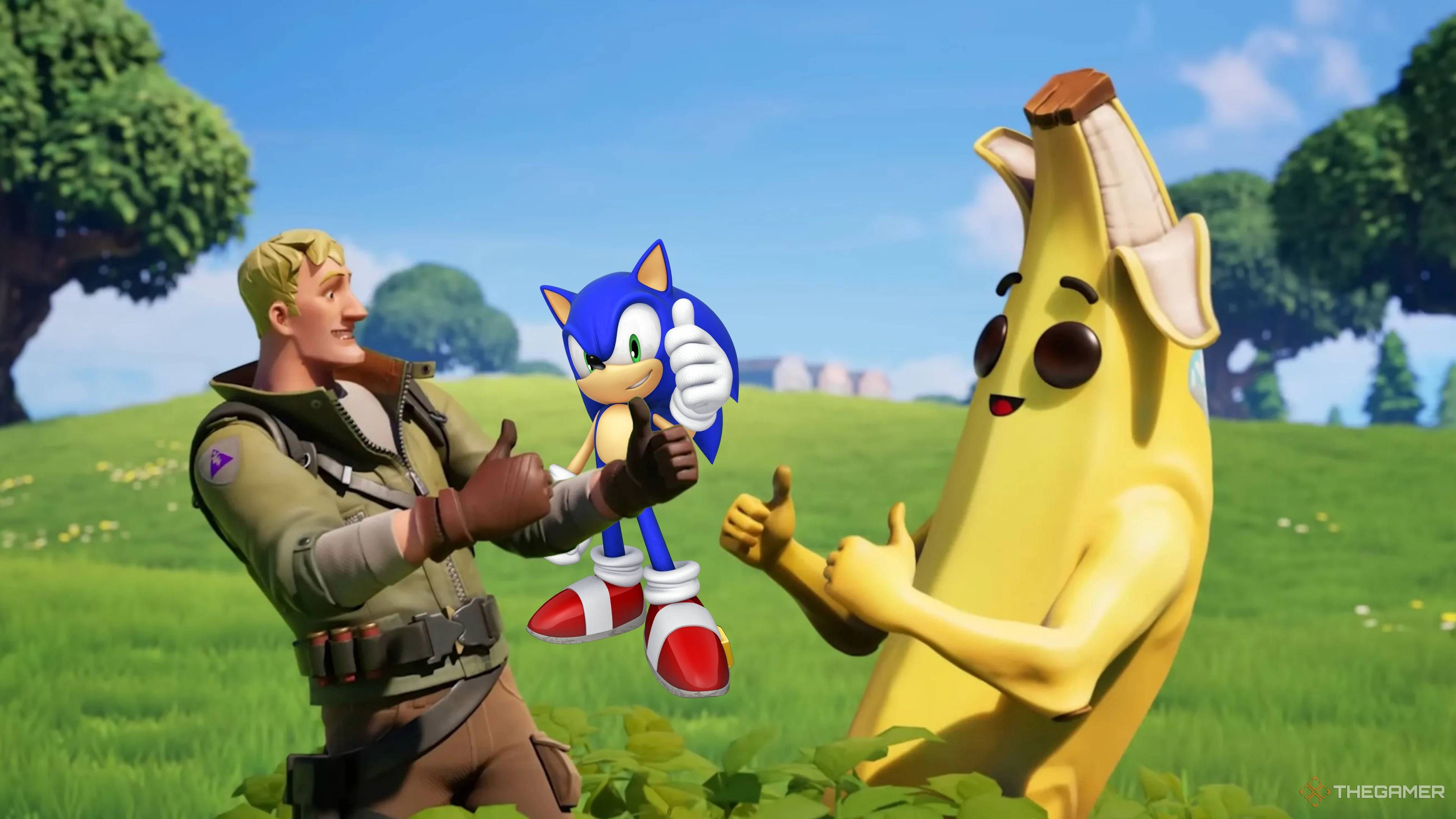 Sonic And Shadow Are Seemingly Coming To Fortnite, But Only As Sneakers For Now