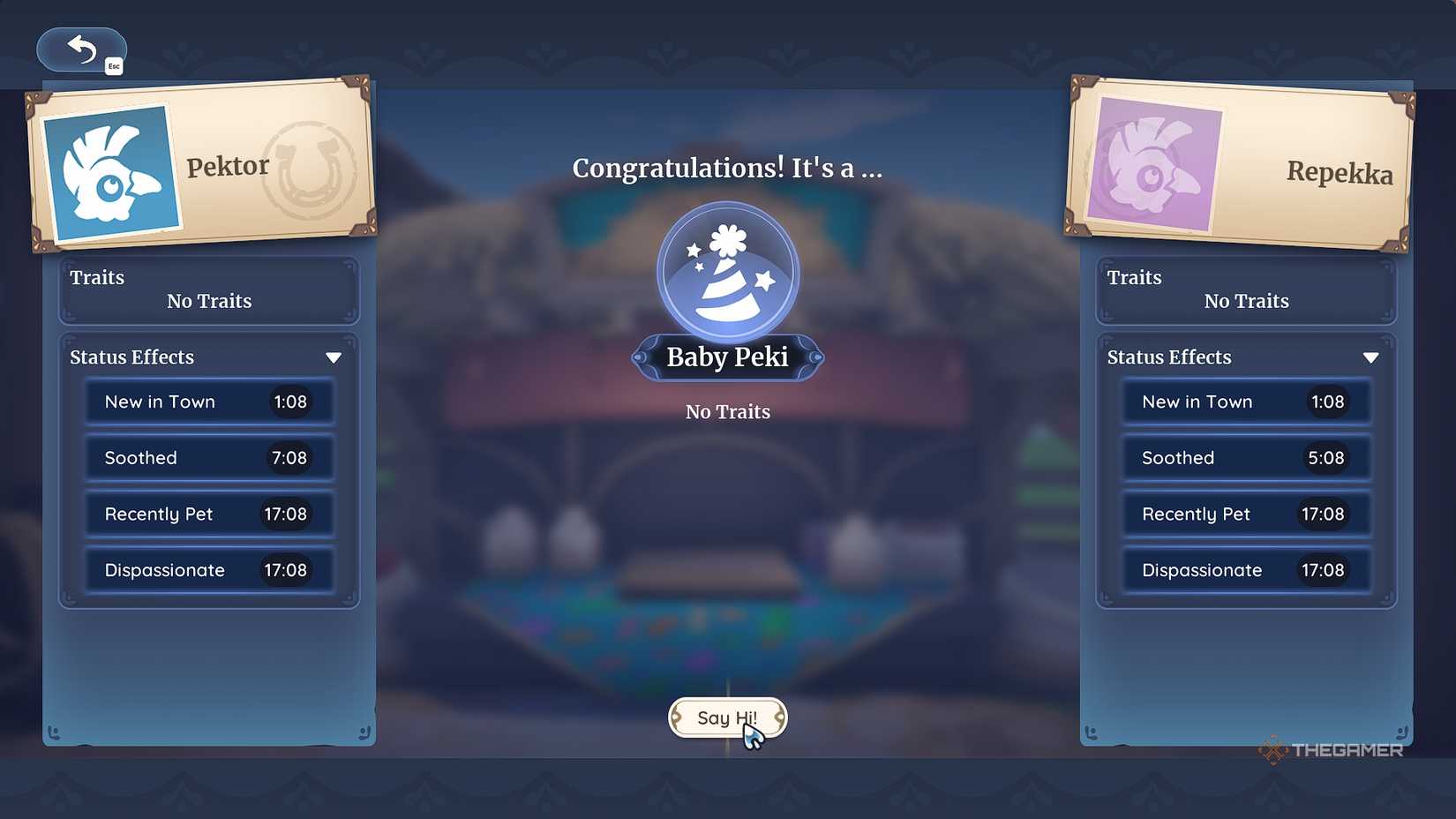 Menu Palia Ranching untuk beternak bayi hewan.