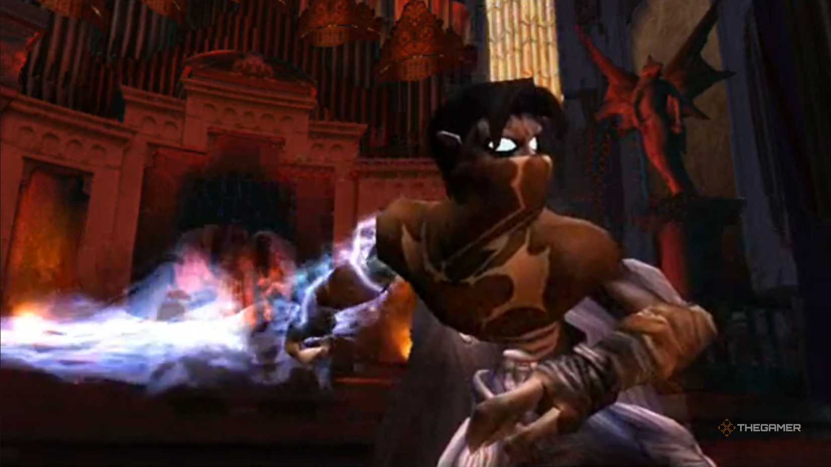 Raziel wields the Wraith Blade in Legacy of Kain Defiance.