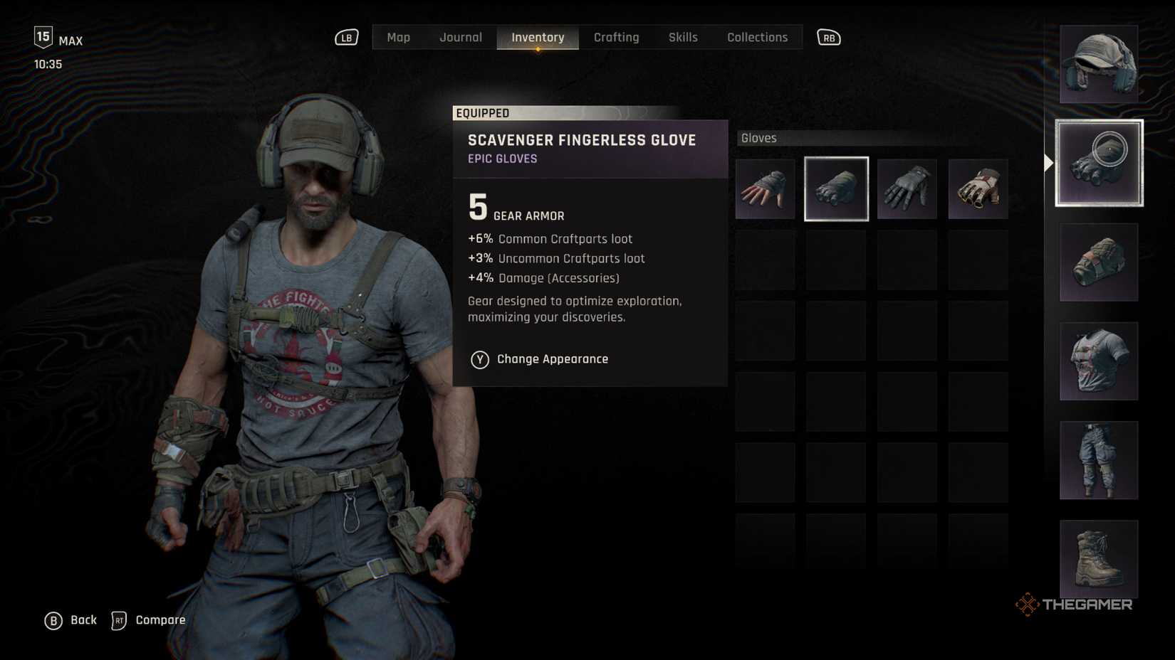 Sepcabin that armor in a dying light.