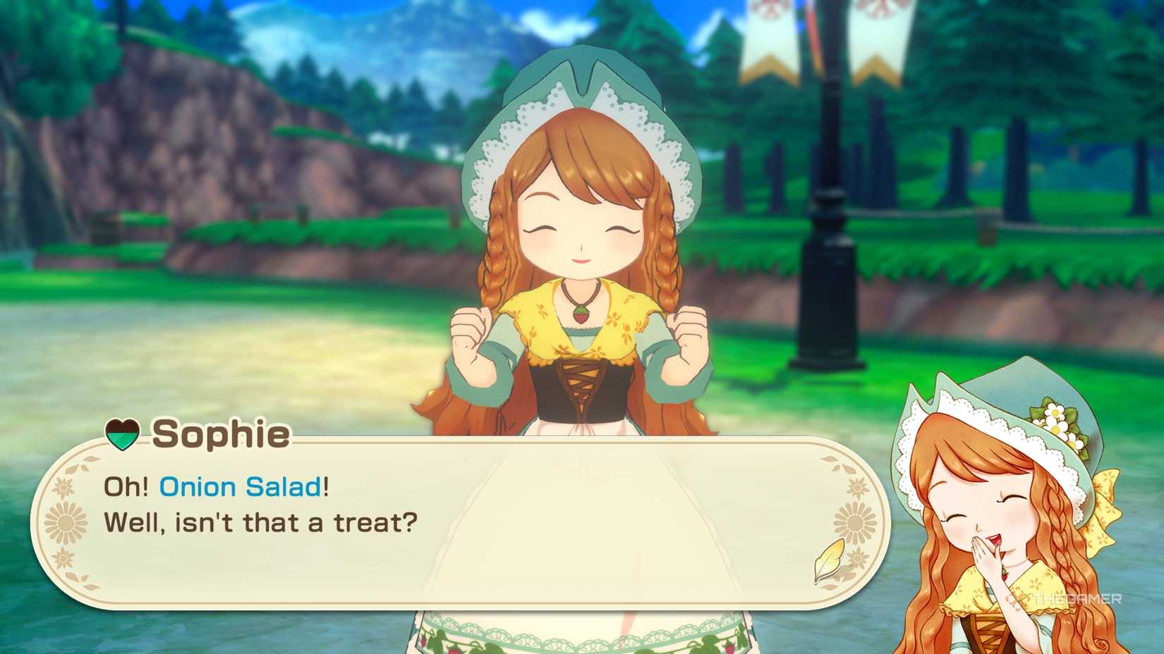 The story of the seasons of Grand Bazaar donated Sophie onion salad and thanked you.