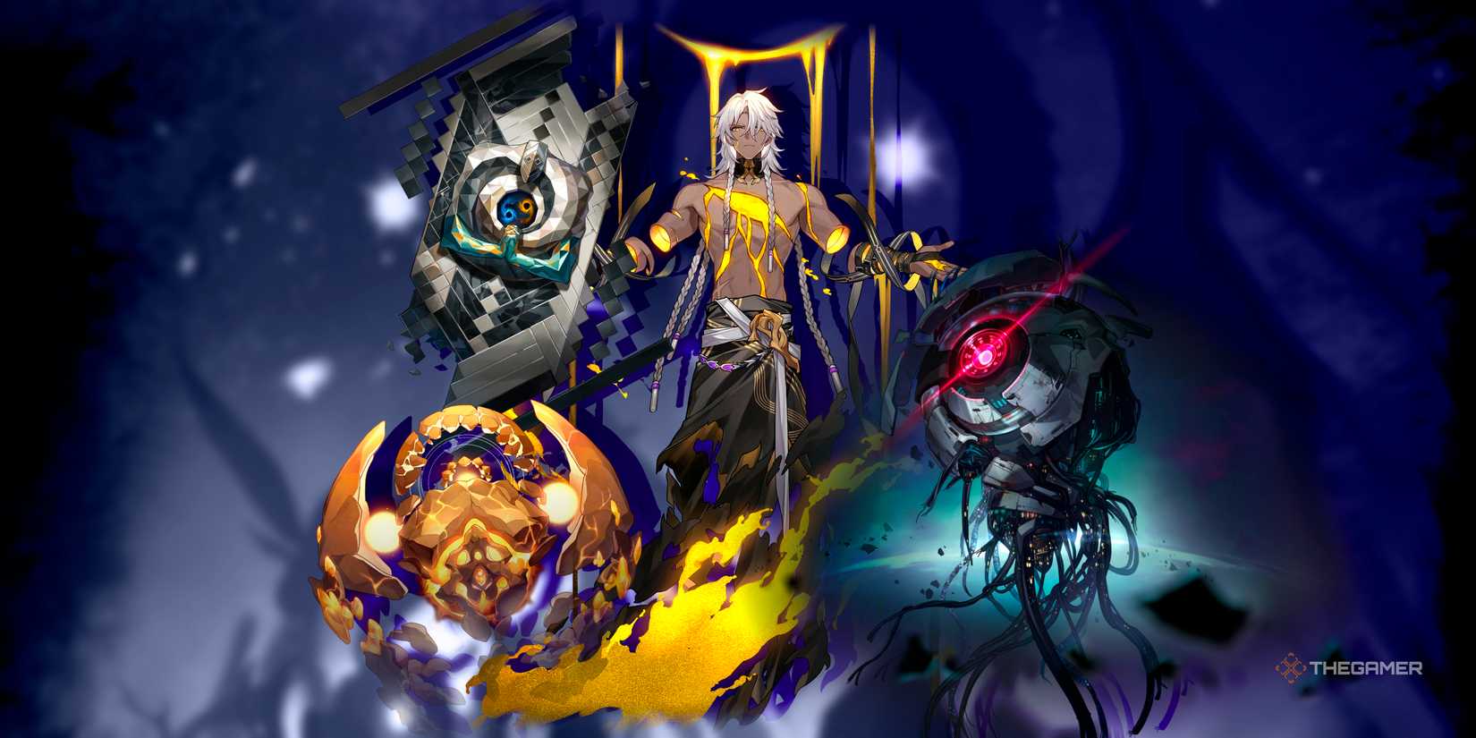 Honkai Aeons Hooh, Qlipoth, Nanook and Nous: Star Rail.