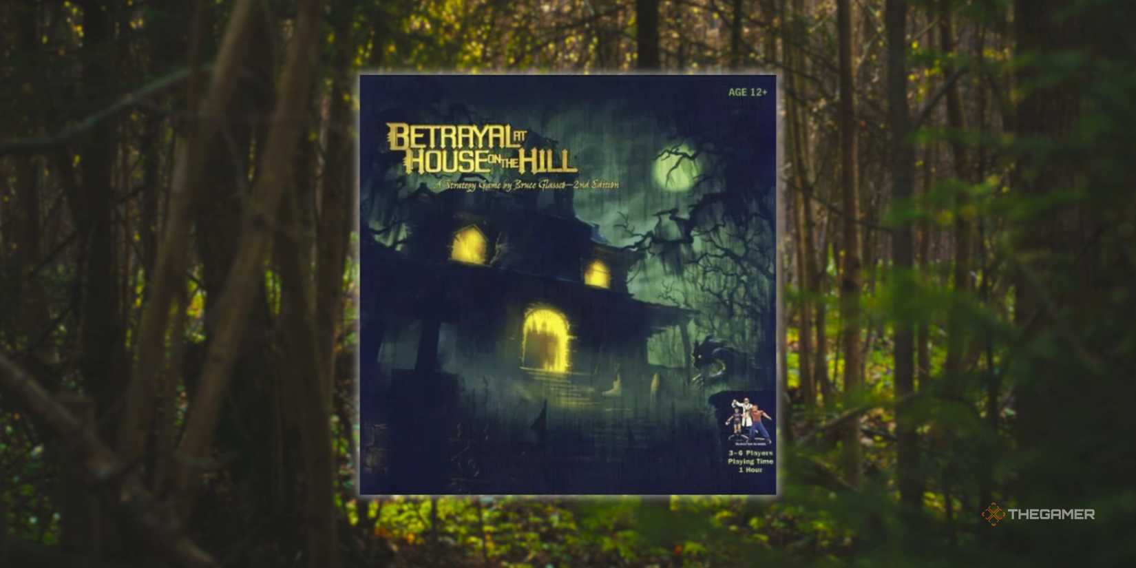 Cover of hill sports in front of a terrible forest on the station.