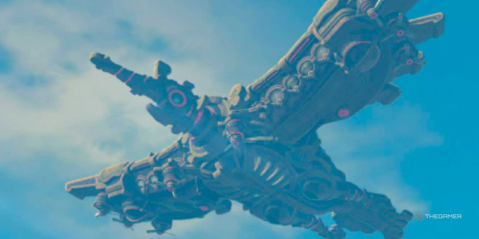 The Divine Beast dungeon Vah Medoh from The Legend of Zelda: Breath of the Wild.
