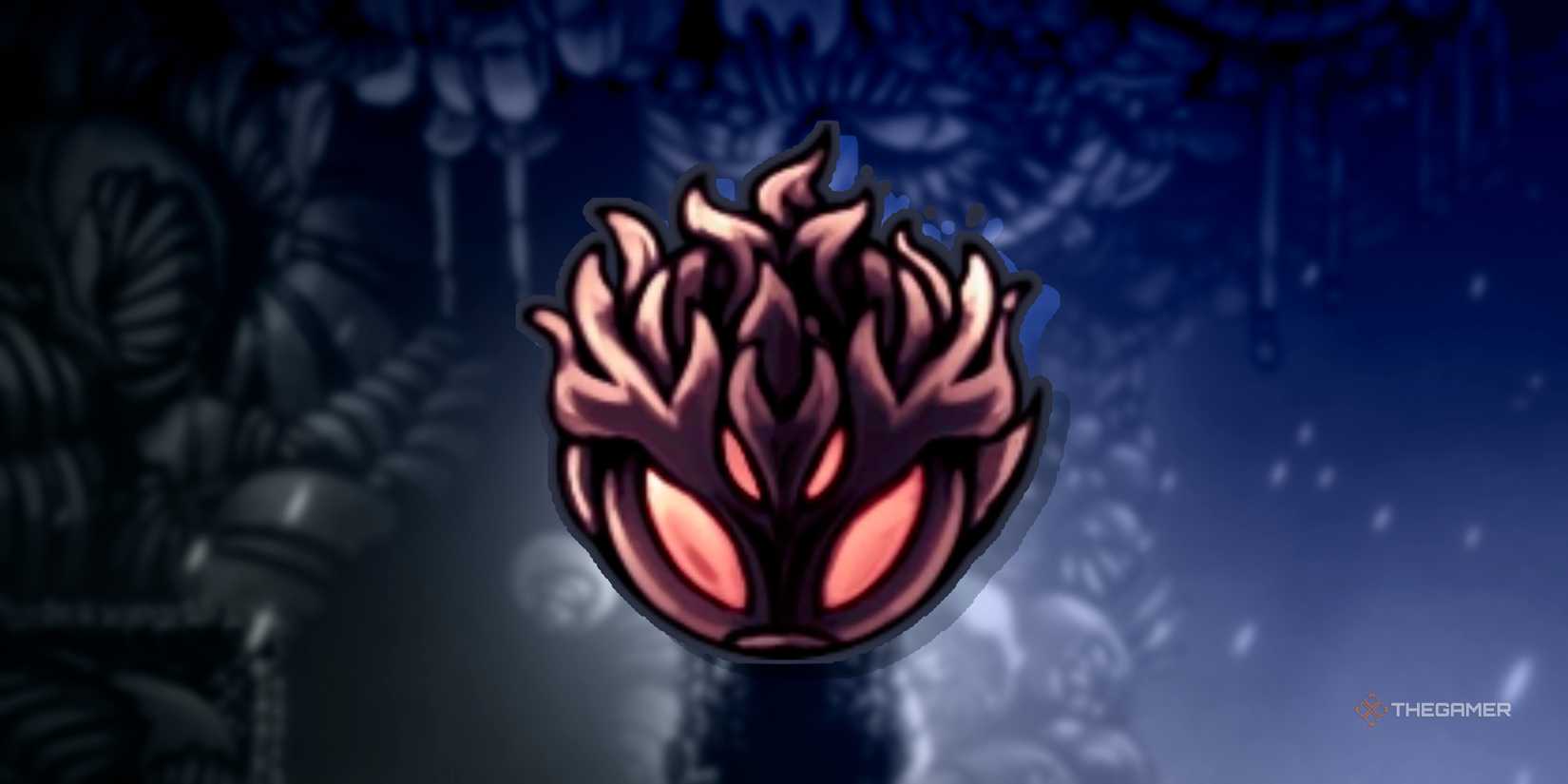 The anger of the fallen charm of Hollow Knight.