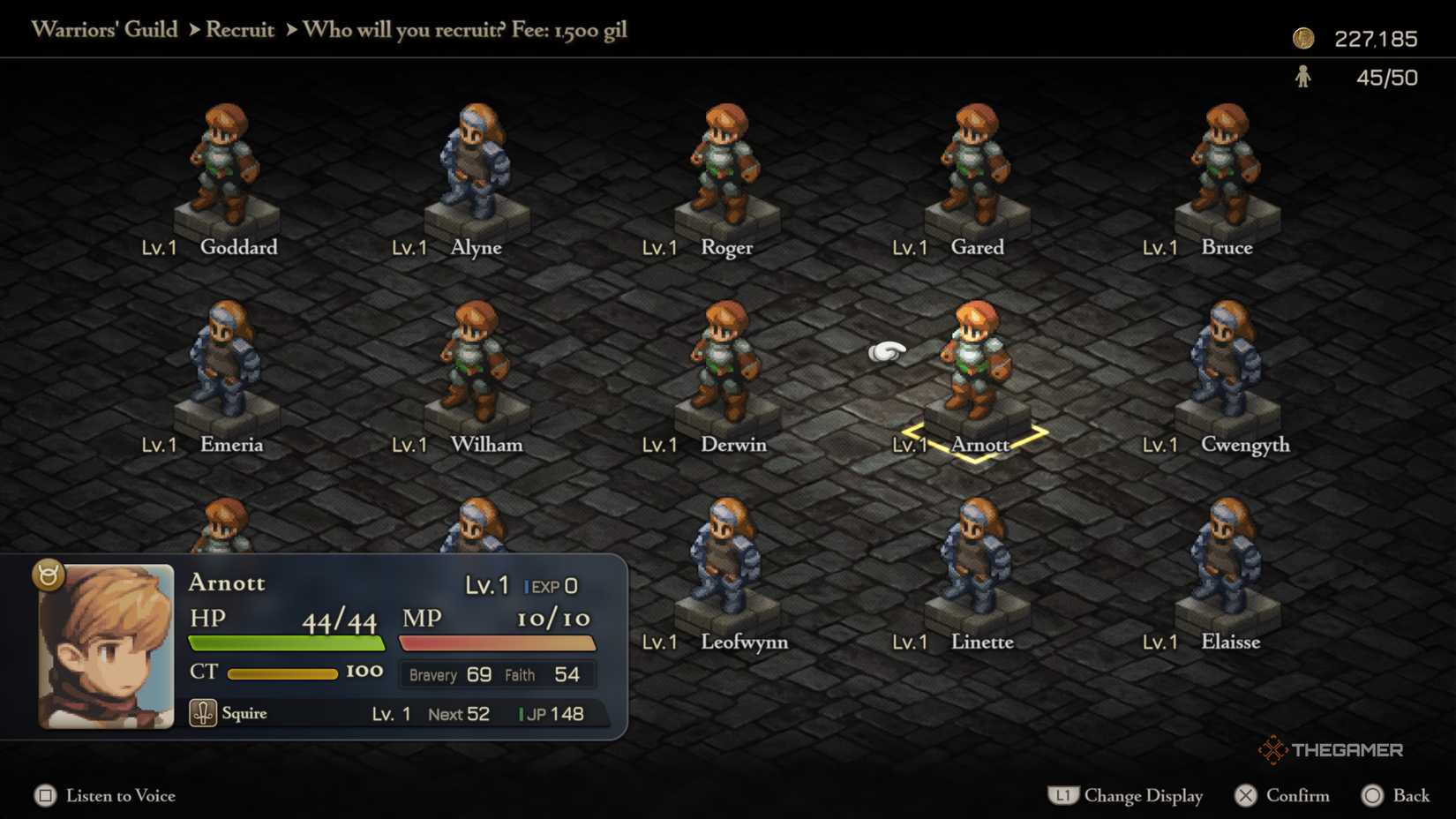 Guild of warrior in the tactics of Final Fantasy The Iudice Chronicles.
