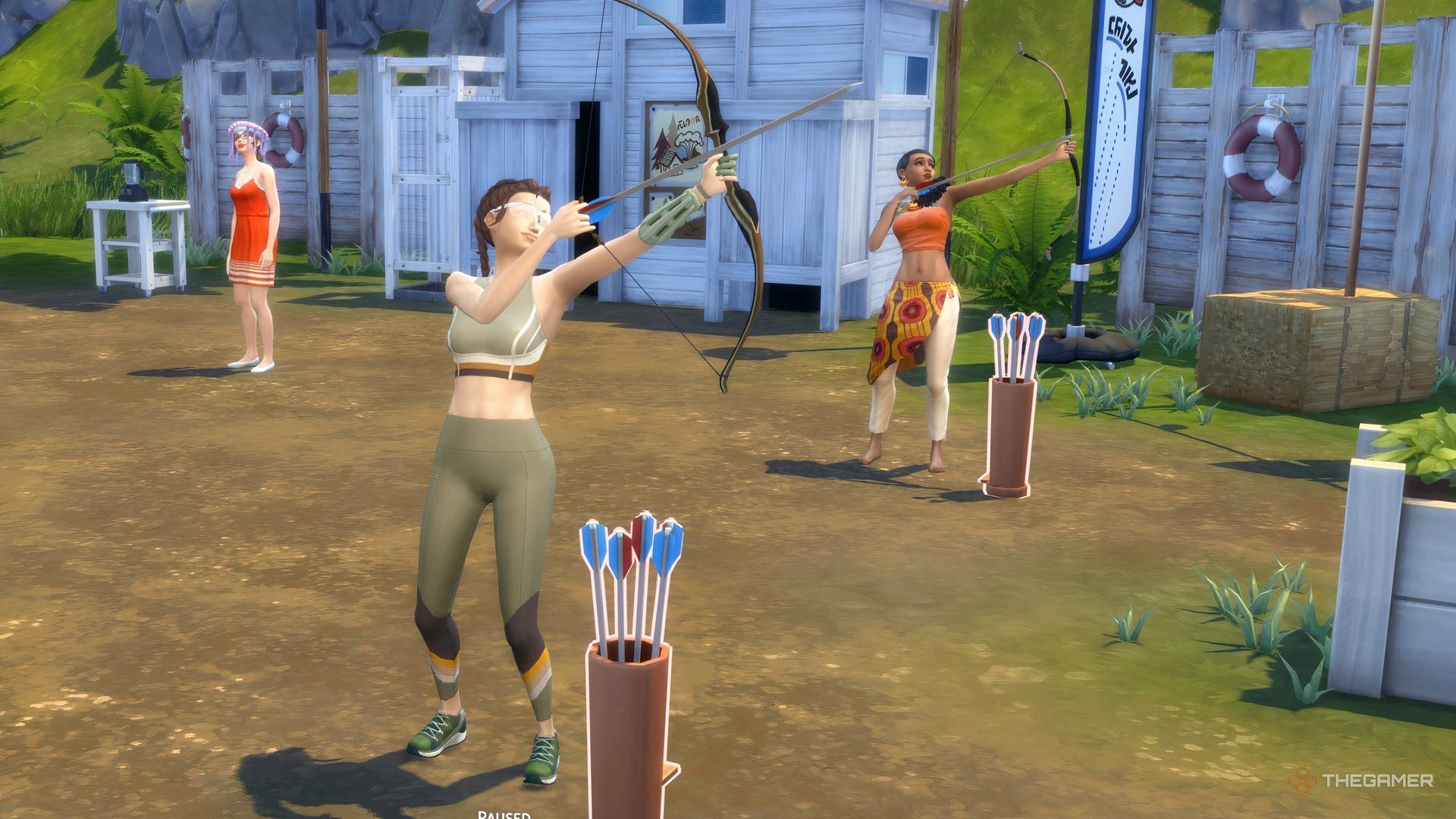 How To Level Archery Skill In The Sims 4: Adventure Awaits