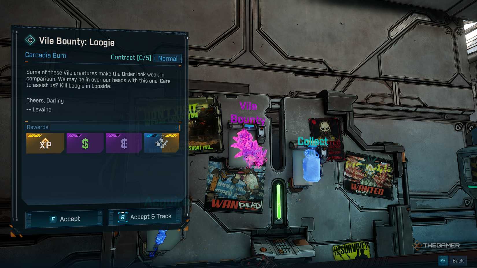 Vile Bounty Quest in Borderlands 4.