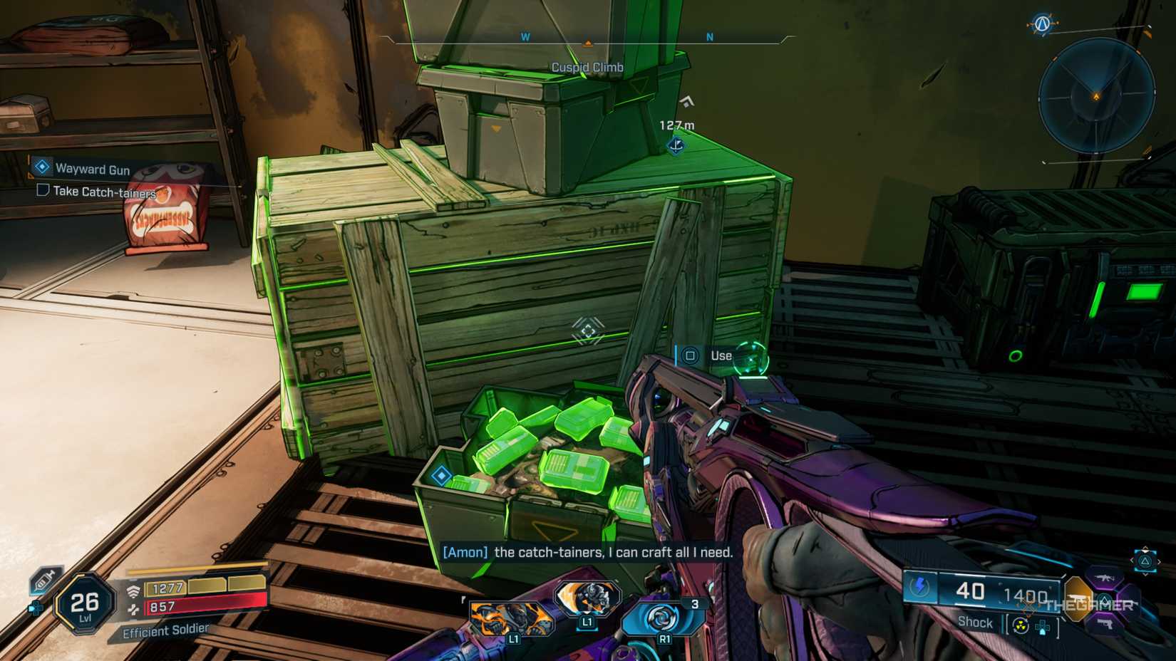 Amonon found many special catch-breasts during the gunmen's mission in the artinland.