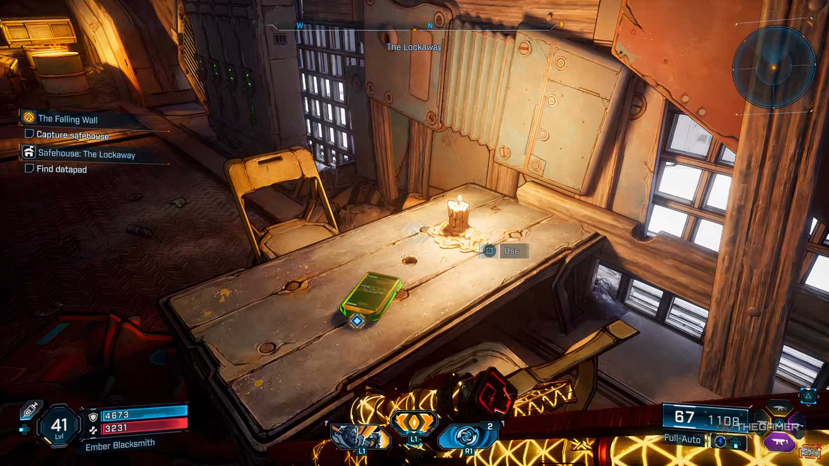 Borderlands Table How To Investigate The City Wall In Falling Wall In Borderlands 4