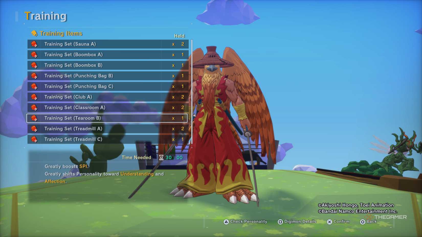 How To Craft Training Set Cs In Digimon Story: Time Stranger