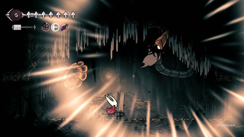 Voltier Carduinstor screams in his meeting on the Volt Knights: Parakong.