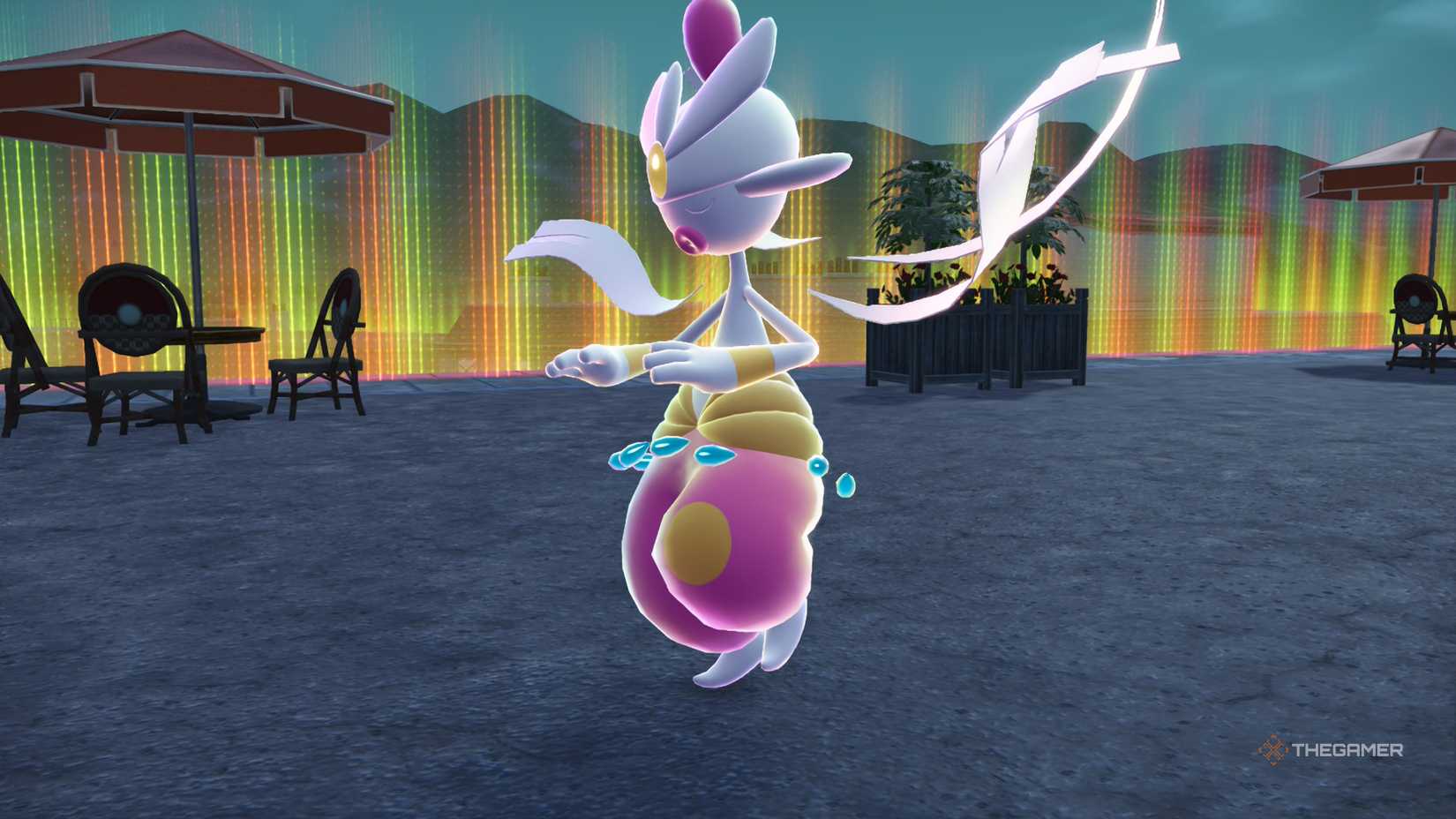 بازیکن یک Mega Medicam را در Pokemon Legends: ZA پایین می آورد.