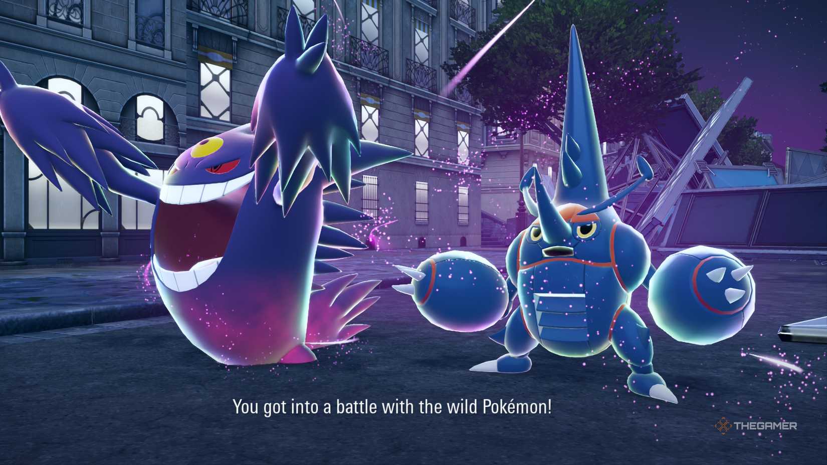Rogue Mega Gengar and Heracross challenge the player to a battle in Pokemon Legends: Z-A.