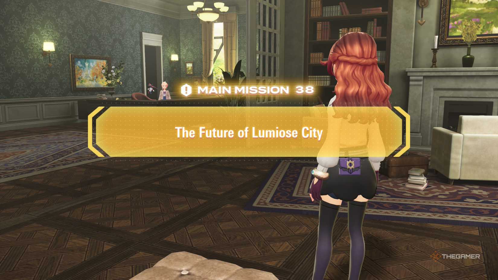The player receives the mission, "The future of Lumiose City" in Pokemon Legends: ZA after the game.