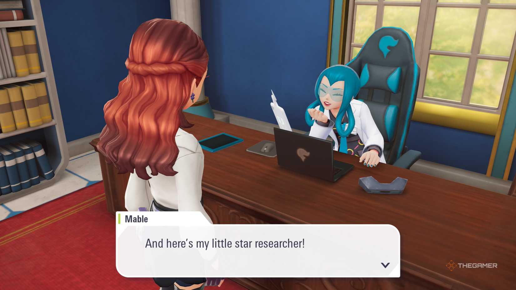 Mable calls the player her star scientist in Pokemon Legends: ZA.