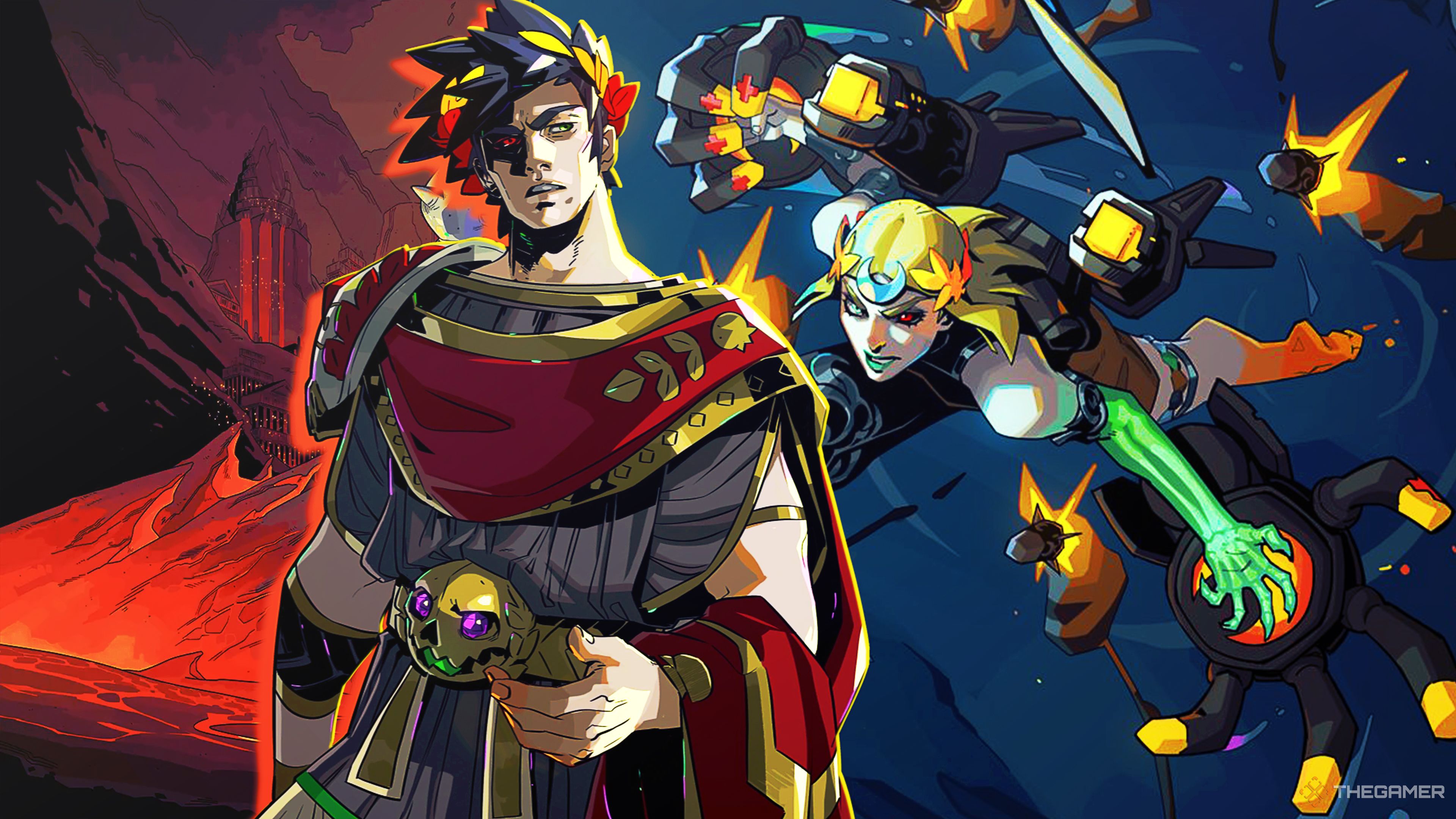 Key Art of Zagreus and Melinoe in Hades 2. 