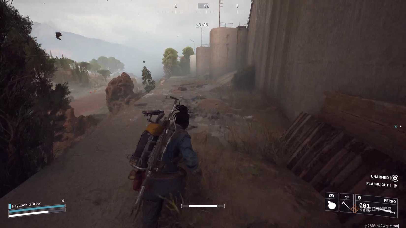 In Arc Raiders, your character races into the wind.