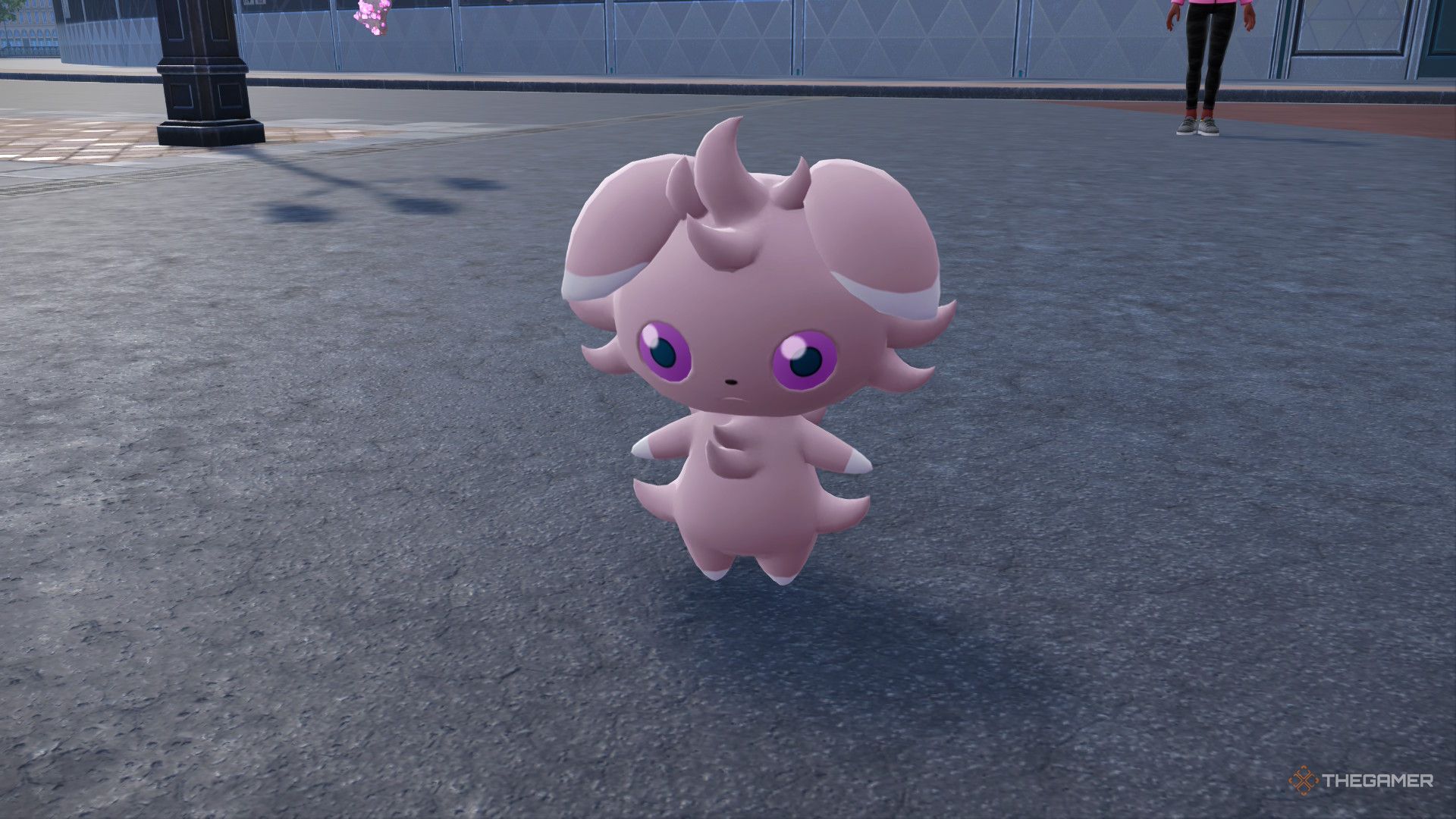 Espurr brilhante em Pokémon Legends: Z-A