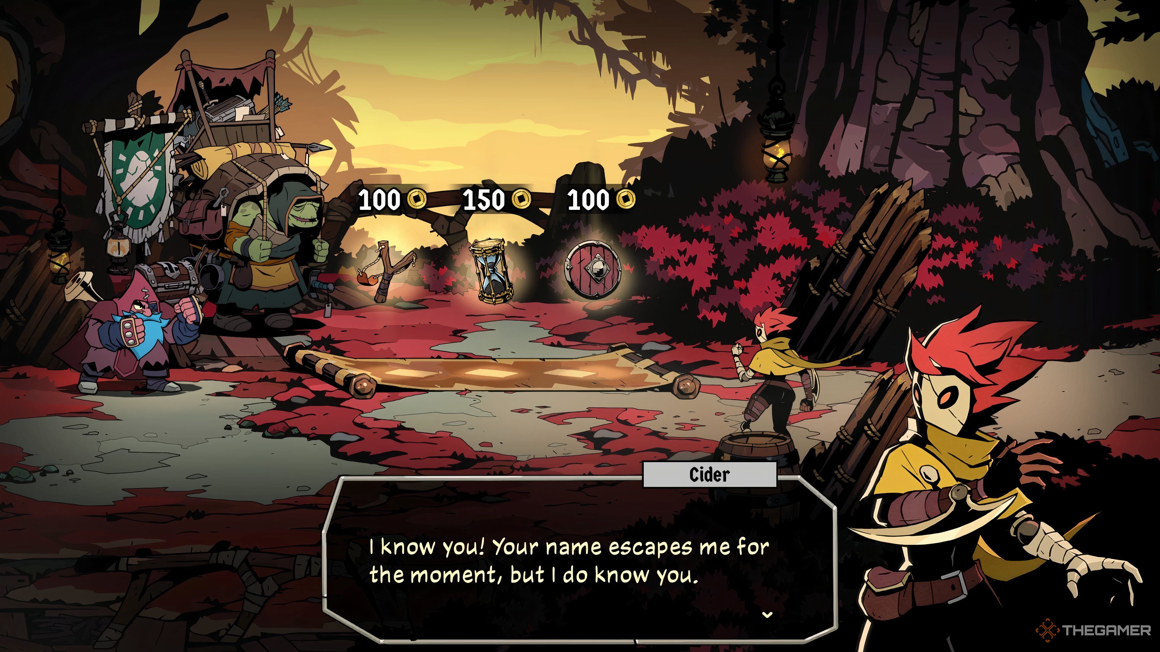 Meeting Cider in Absolum.