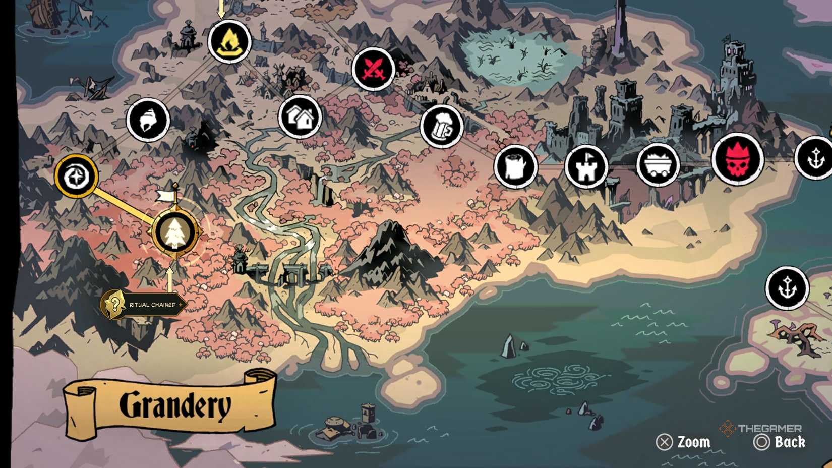 The location of the air rituals in alolaum.