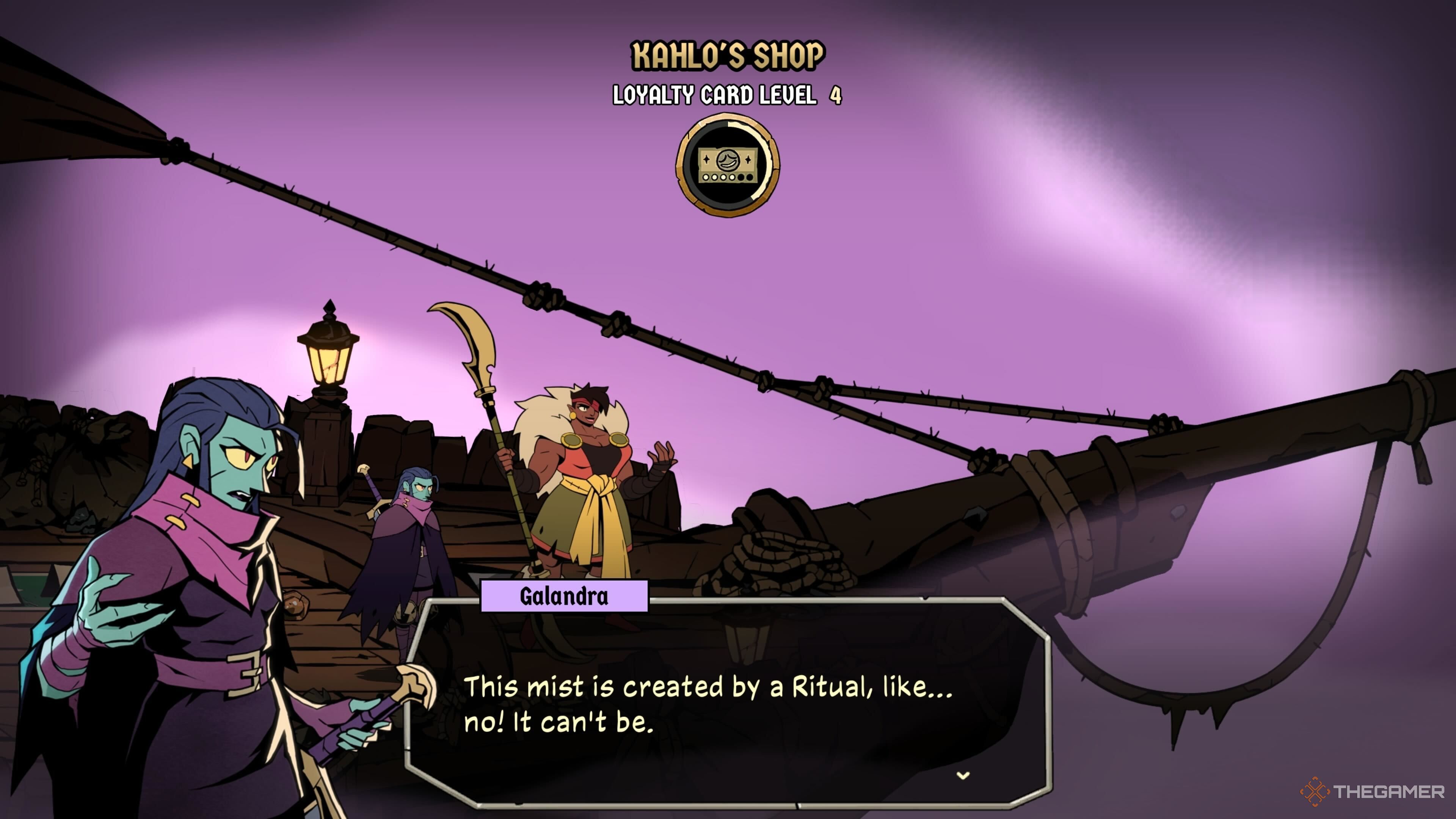 Galandra being taken to Yeldrim in Absolum.