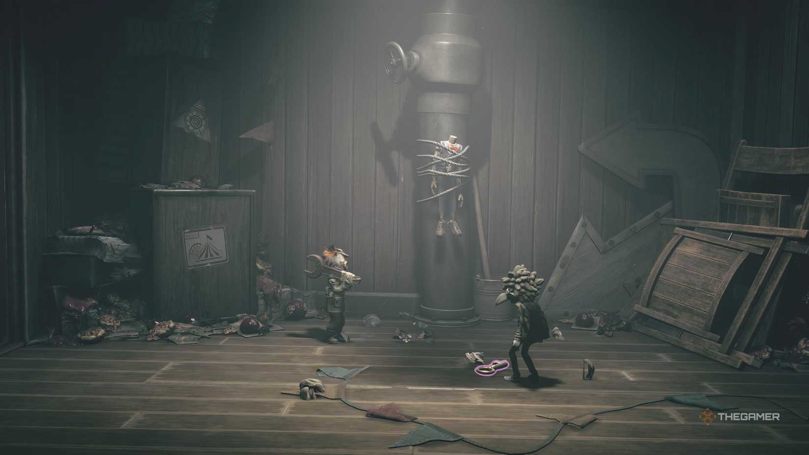 How To Sneak Past Kin And Mini Kin In Chapter 3 Of Little Nightmares 3