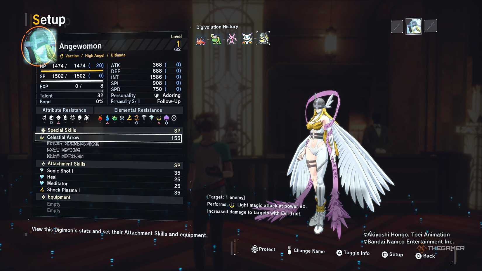 Angeman Evolution How To Get Angewomon In Digimon Story Time Stranger