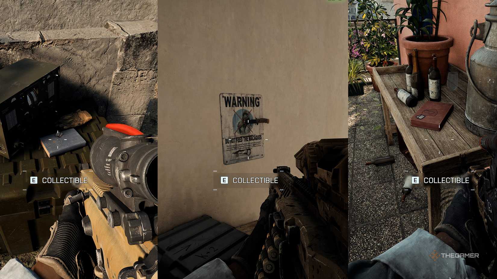 Battlefield 6 All three brands of dogs in Operation Gladius in the picture side by side.