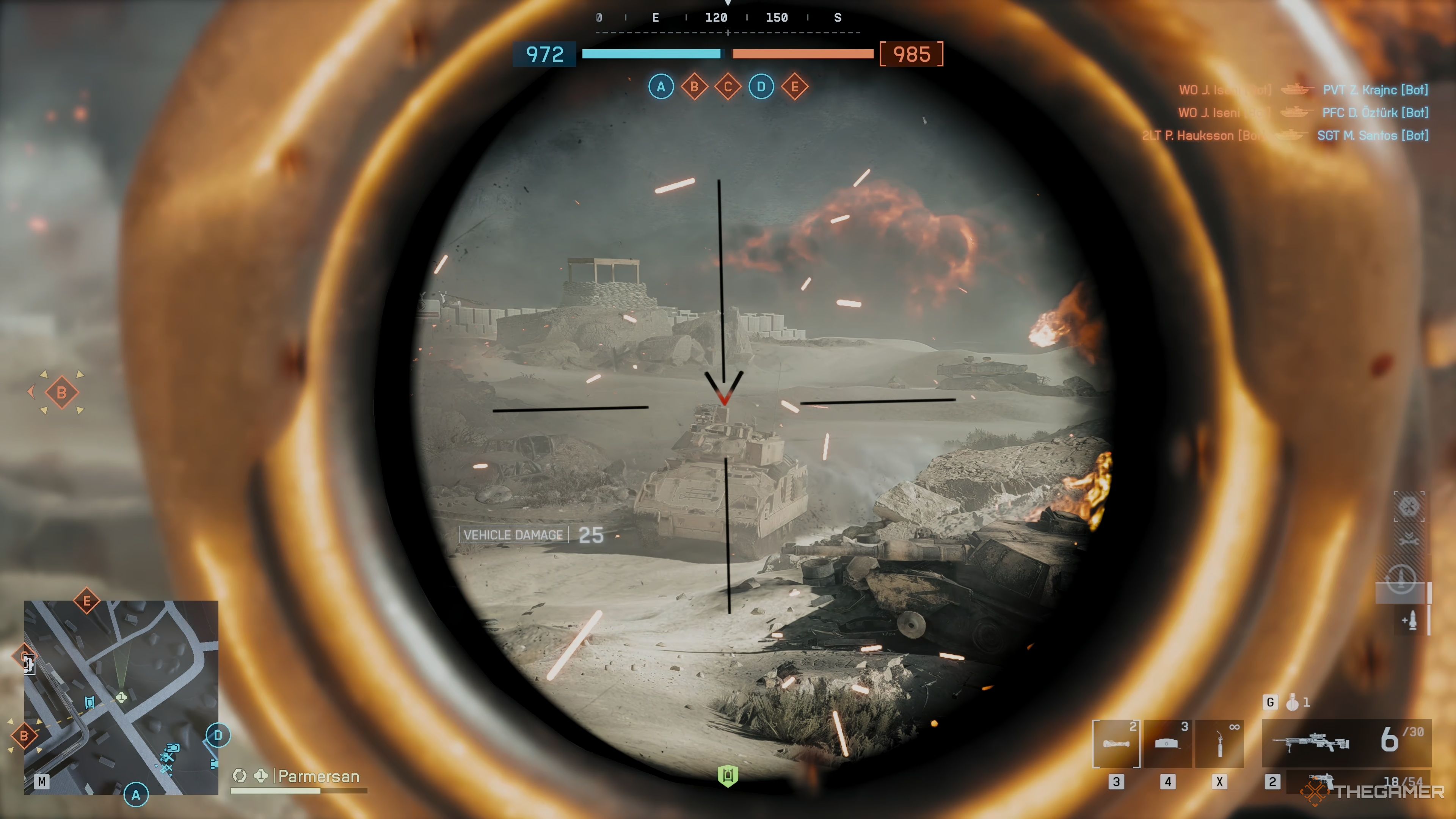Jogadores em ação em Battlefield 6