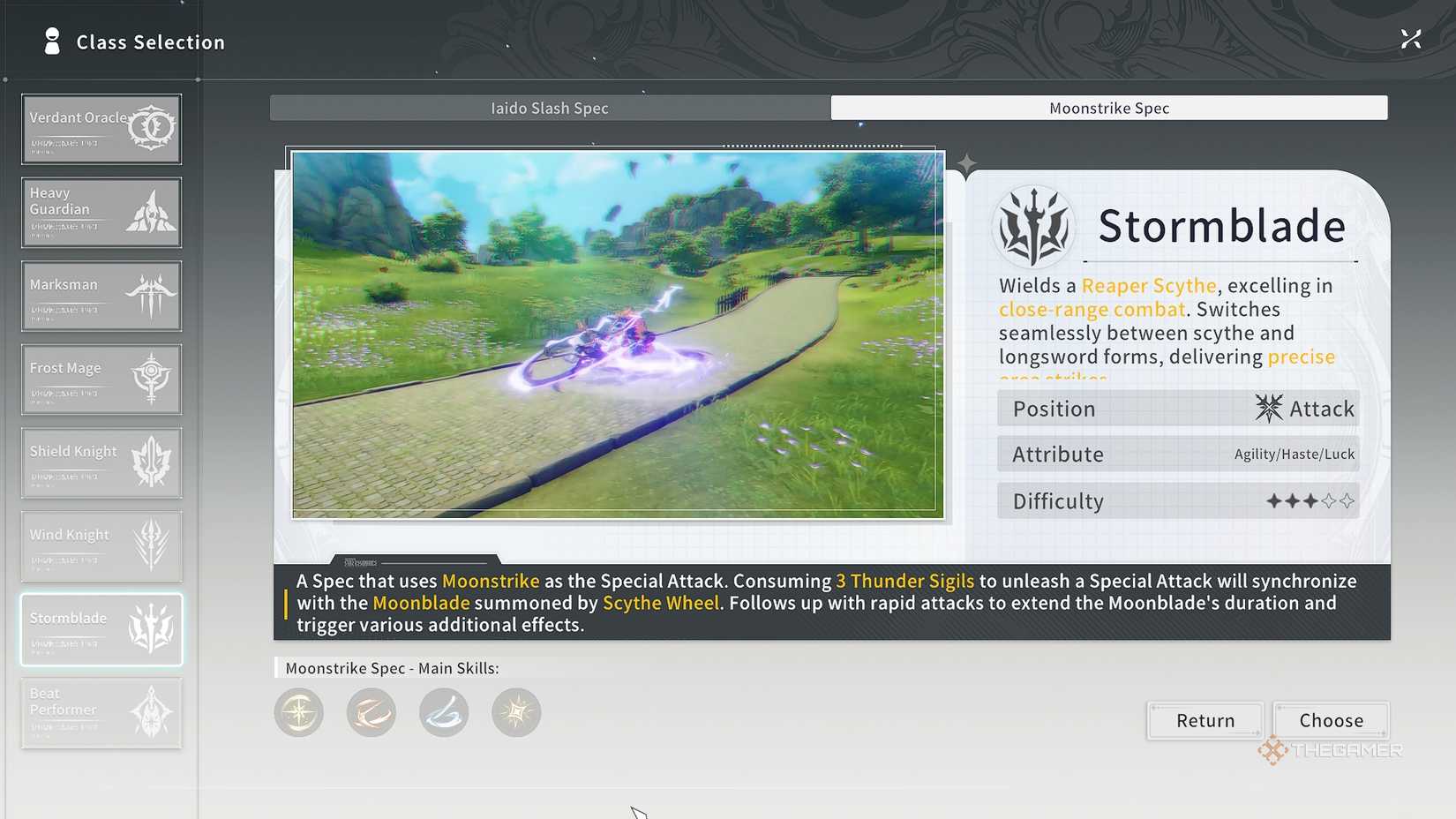 Blue Protocol_ Star Resonance Moonstrike Specation.