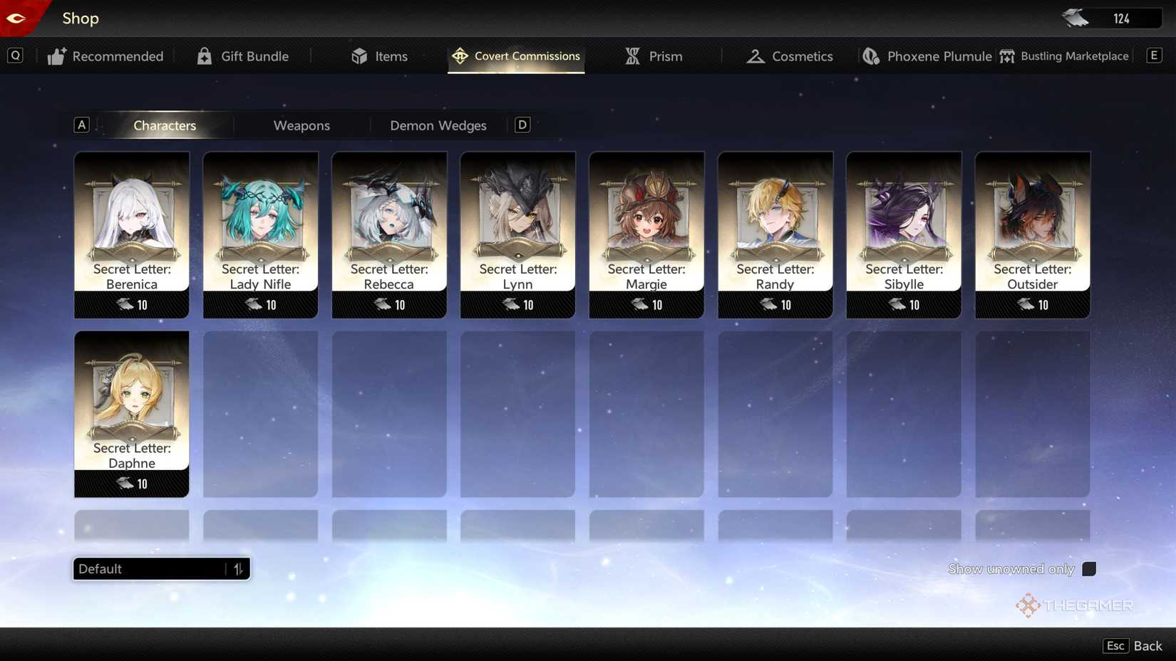 Duet Knight Abyss cover mission shop to unlock characters.