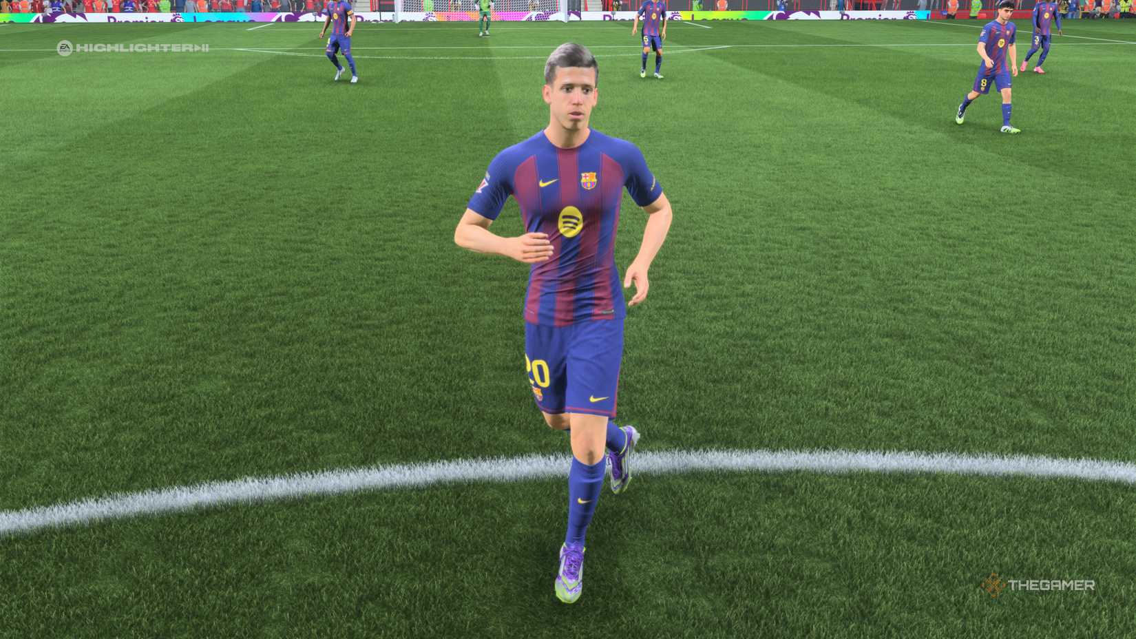 The best attack Midfills in EA game FC 26 in pitch in the pitch Dia Olmo Dia Olmo.