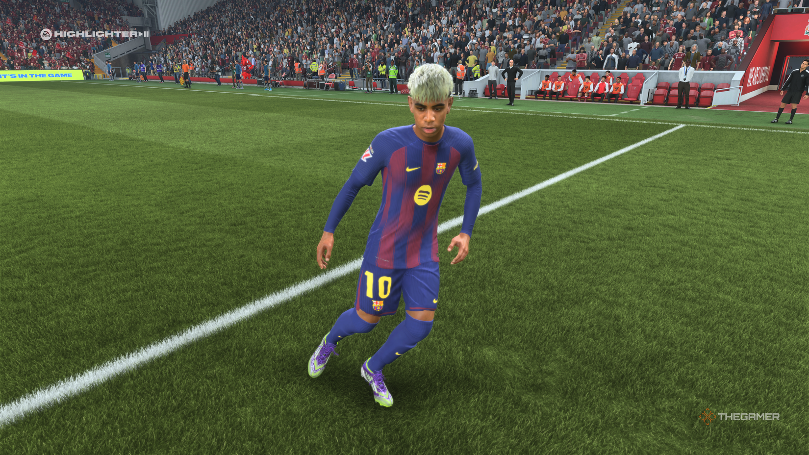 The best correct mids Lamine Yamal on the playground in EA Sports FC 26.