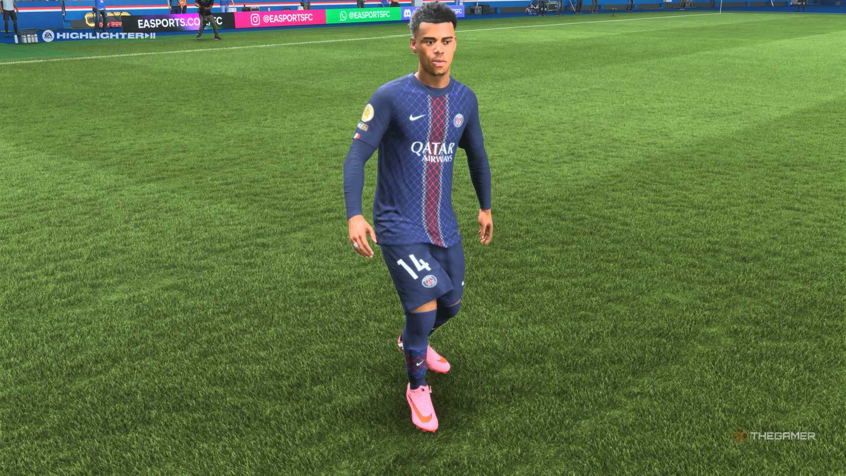 The best right wing wants Doue in the pitch of EA SPORTS FC 26.