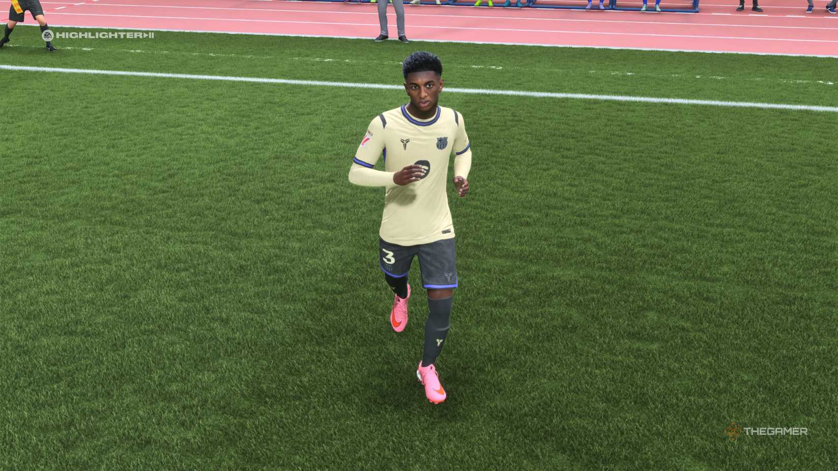 EA game back the best youngyy Alegendro hair in Pitch in the FC 26