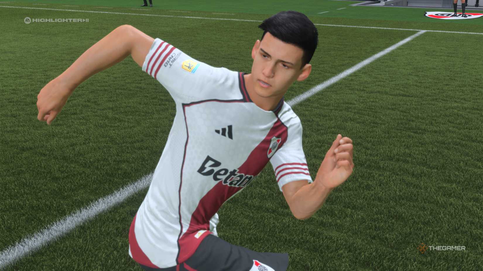 The best young left wing Ian Subiabre on the pitch in EA Sports FC 26.