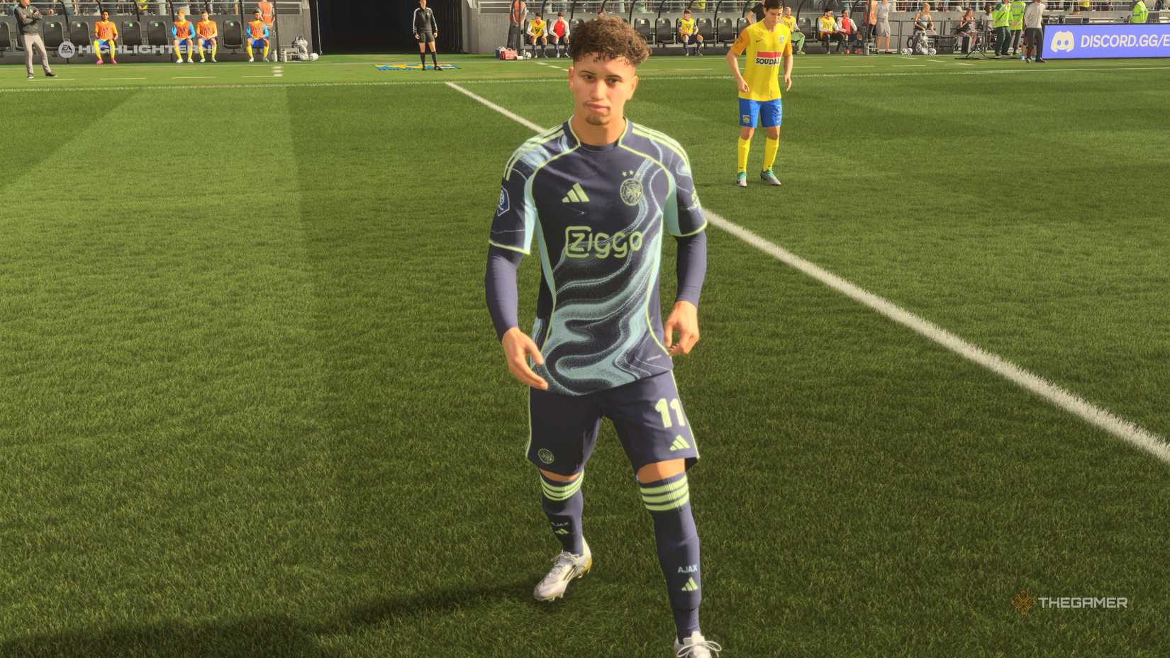 The best young left wing Mika Goods on the pitch in EA Sports FC 26.