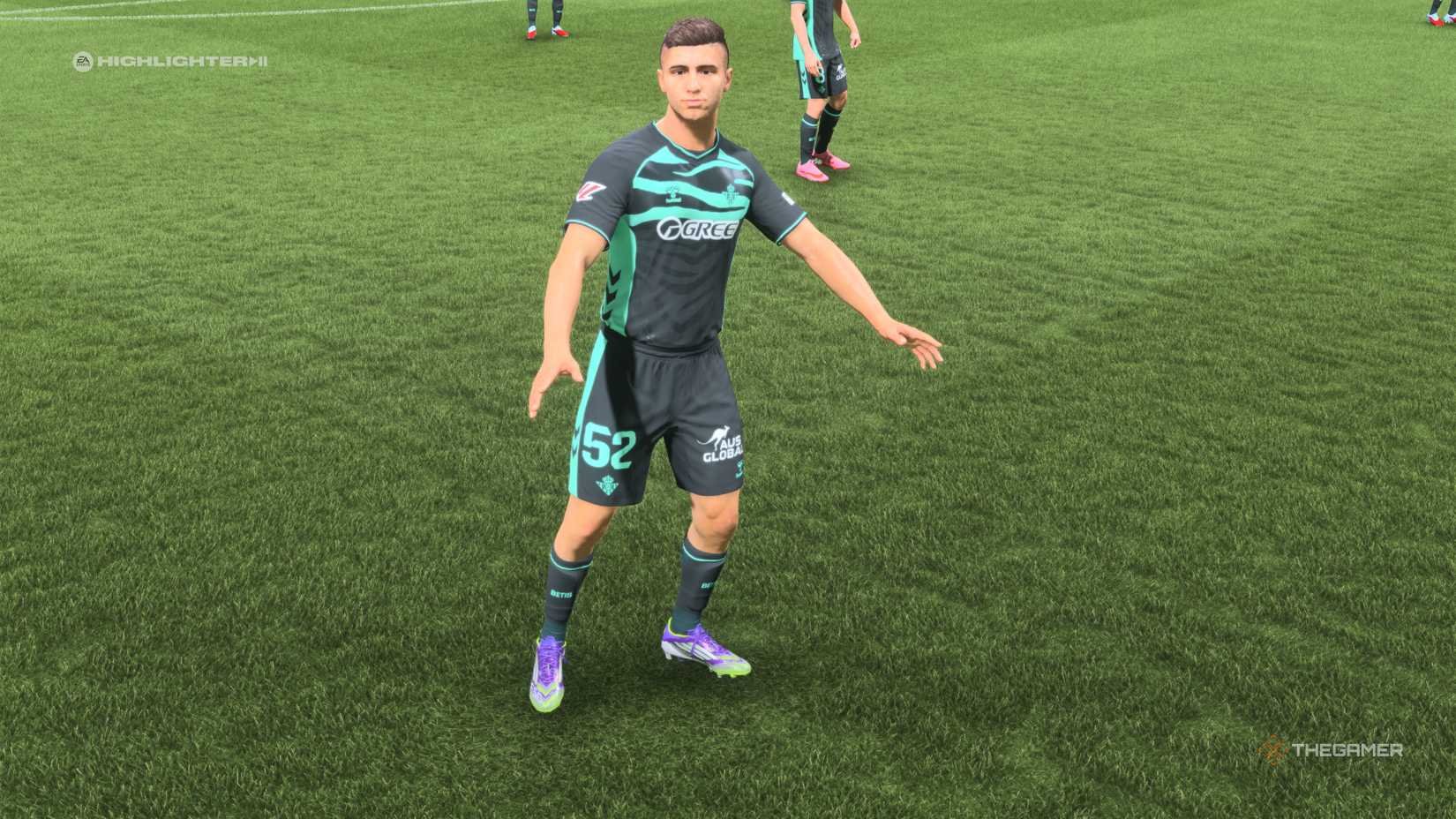 The best young people on the Pablo Garcia on the court in the Sports FC 26.