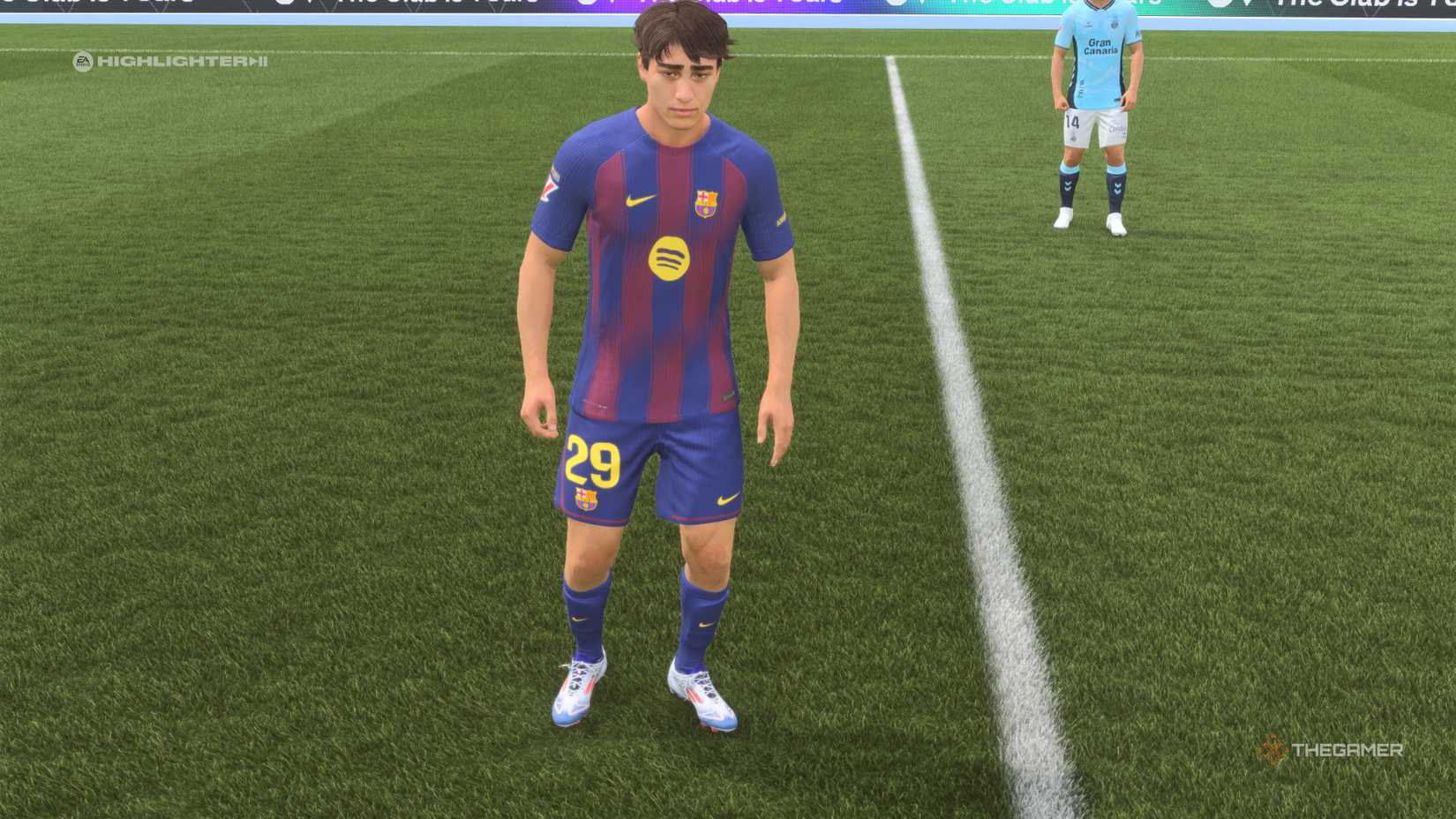 The best young right wing toni fernandez in the pitch of EA SPORTS FC 26.