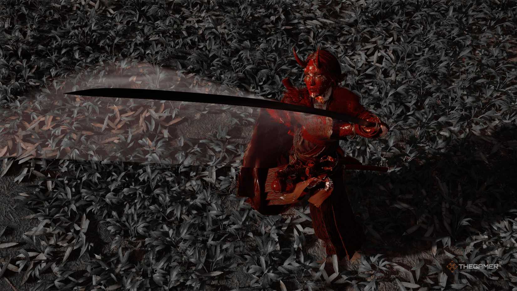 Atsu using the Odachi in Ghost of Yotei