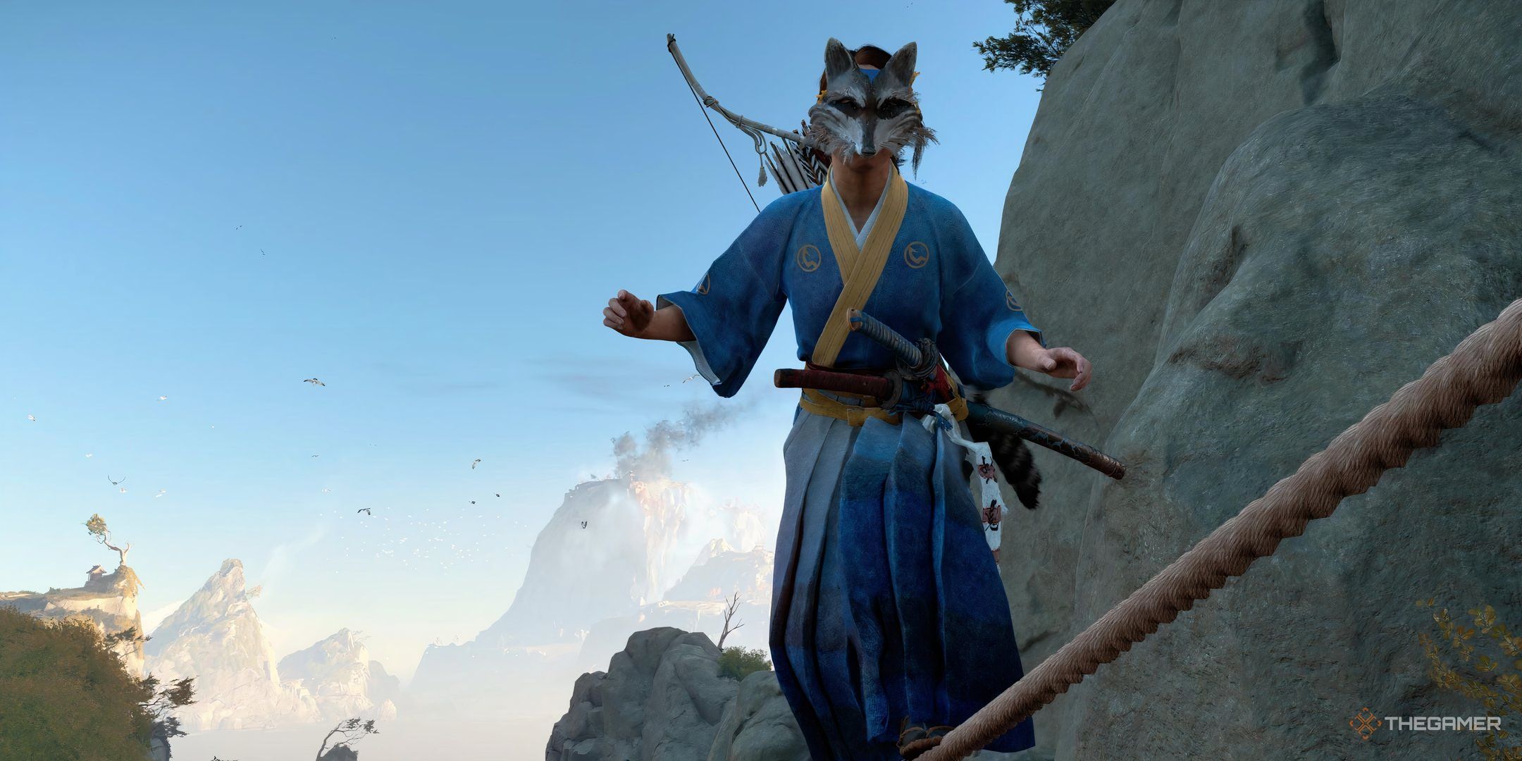 Ghost Of Yotei revela segredos de Sly Cooper e Infamous