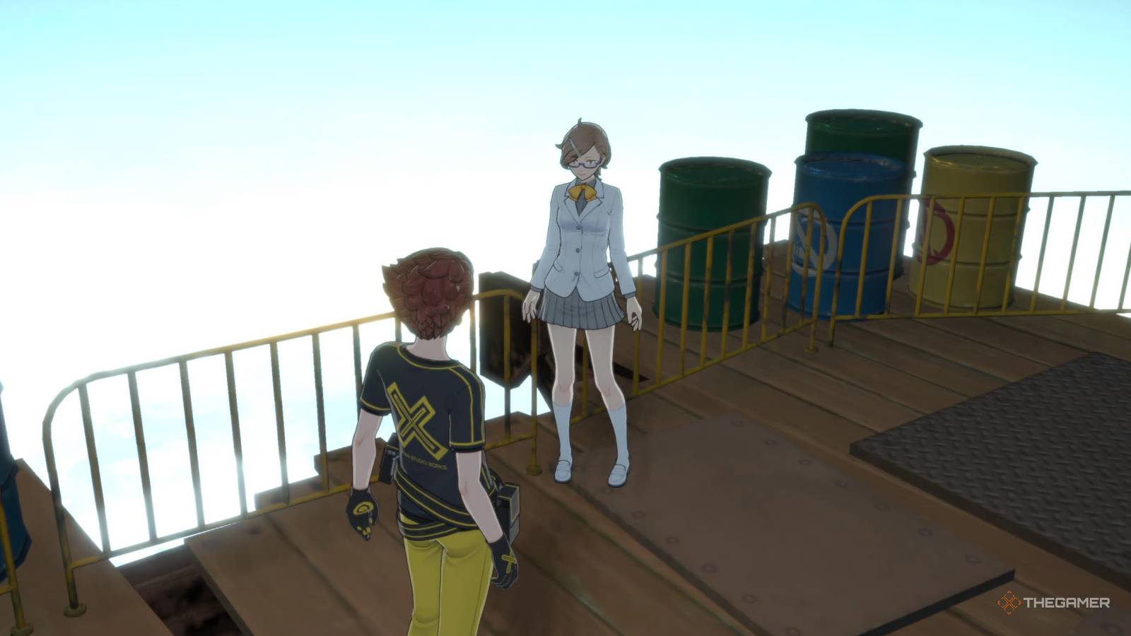 Hiroko's moniker at the Central Tower in Digimon Story: Time Stranger.