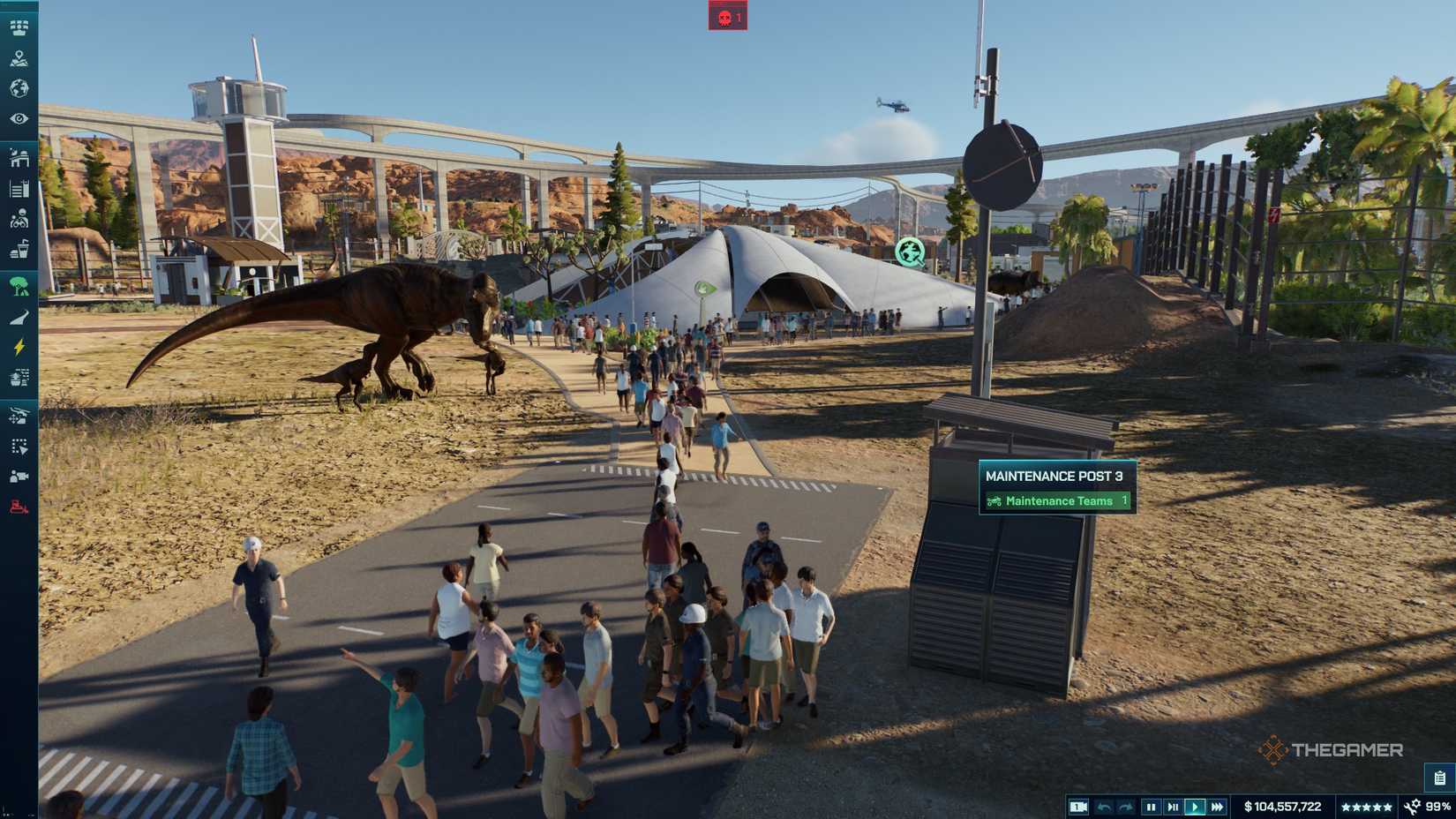 Jurassic World Evolution 3 Maintenance Station.