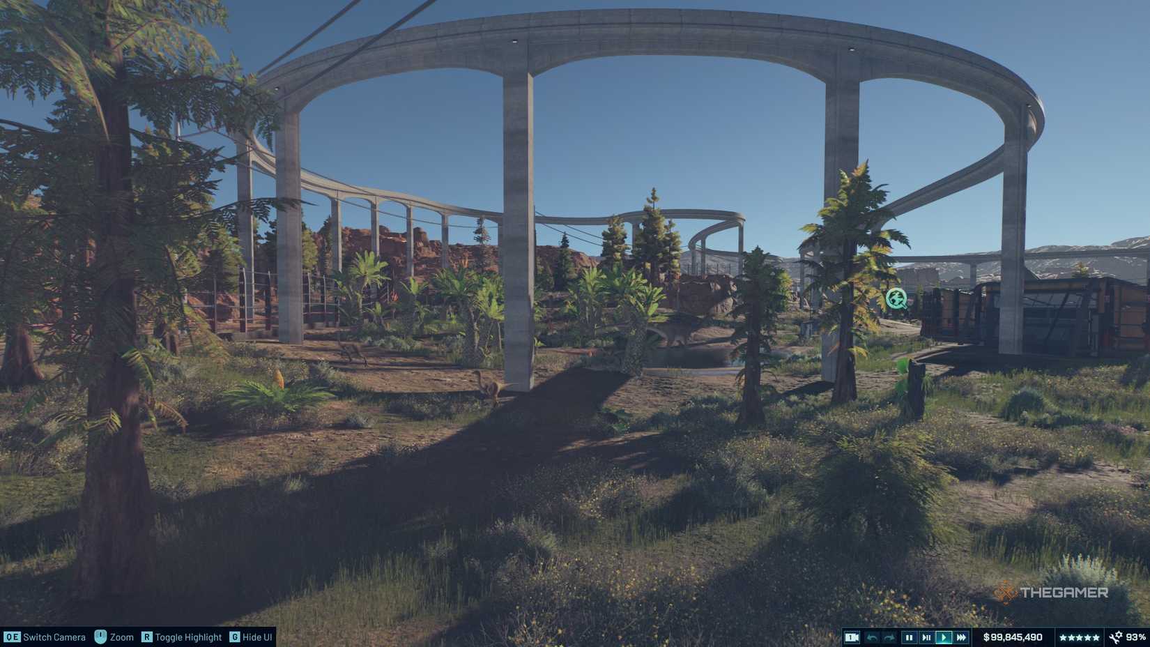 Jurassic World Evolution 3 Log View Point.